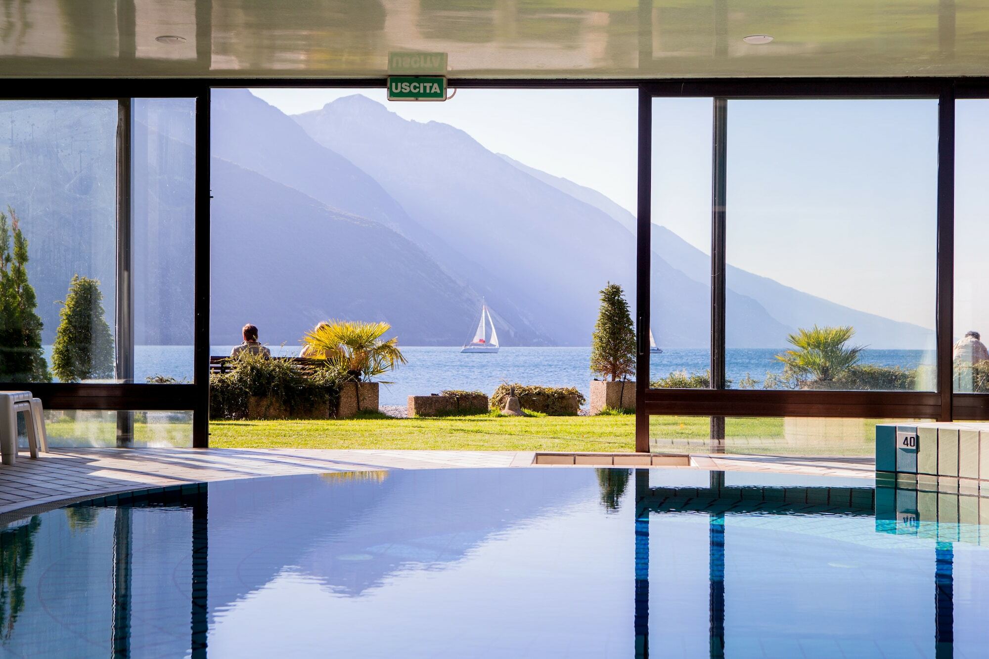 Hotel Lido Blu - Surf & Bike Torbole Sul Garda Exteriör bild